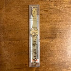 Swatch Watch - #1 Golden Jelly - The Swatch Collectors